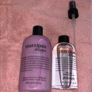 Philosophy marzipan dreams body wash & spay set